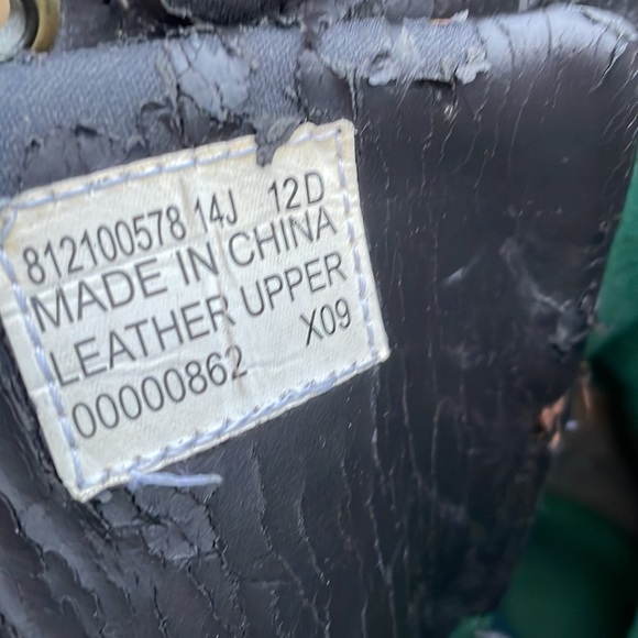 Polo Ralph Lauren Brown Hi Leather Boots Size 12D - Picture 13 of 15